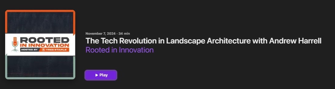 Rooted in Innovation podcast episode featuring Andrew Harrell